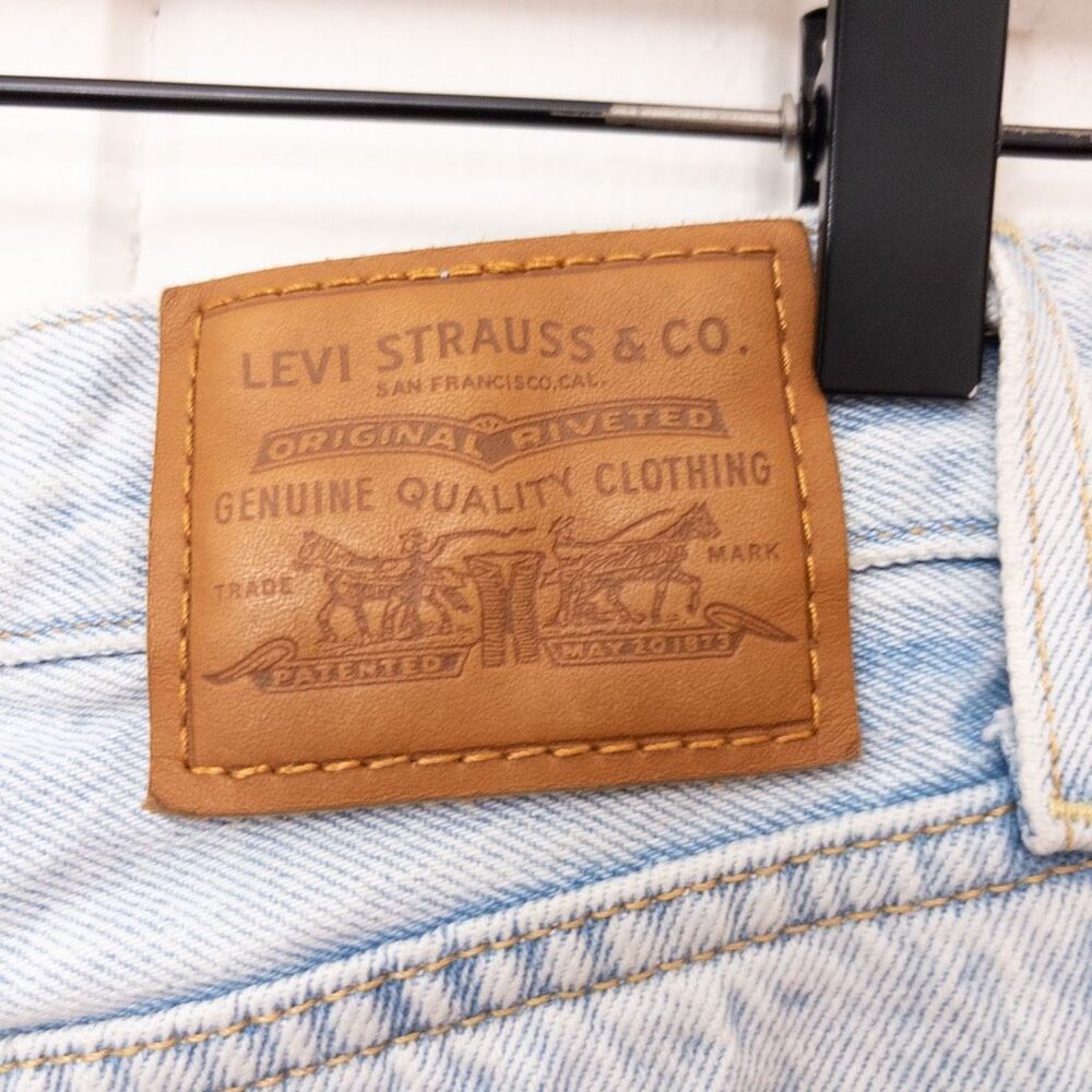 Levi's Ribcage Straight Ankle Jeans Ojai Shore Size 25 - Picture 8 of 11